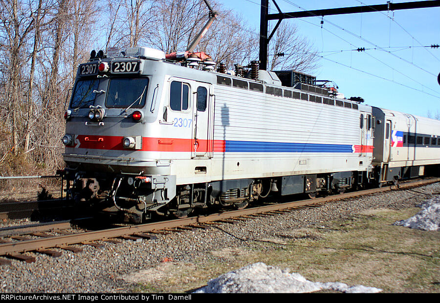 SPAX 2307 on training train